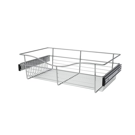 REV-A-SHELF Rev-A-Shelf 24 W Closet Basket for Custom Closet Systems CB-241407CR-1